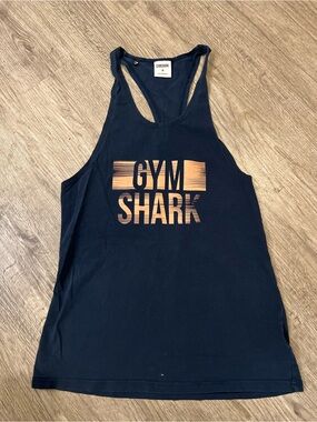 Gymshark Navy Stringer Racerback Tank